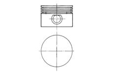 Píst KOLBENSCHMIDT 94919600