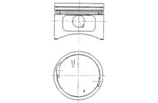 Píst KOLBENSCHMIDT 91819620