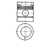 Píst KOLBENSCHMIDT 92772600