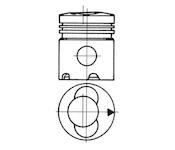 Píst KOLBENSCHMIDT 92815600
