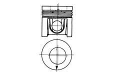 Píst KOLBENSCHMIDT 92951600