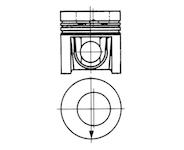 Píst KOLBENSCHMIDT 92952600