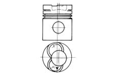 Píst KOLBENSCHMIDT 92968600