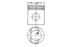 Píst KOLBENSCHMIDT 93152600