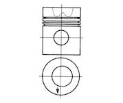 Píst KOLBENSCHMIDT 93153600