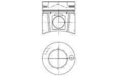 Píst KOLBENSCHMIDT 99813600