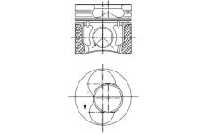 Píst KOLBENSCHMIDT 99470600