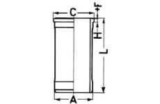 Válcové pouzdro KOLBENSCHMIDT 89417110