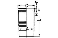 Válcové pouzdro KOLBENSCHMIDT 89390110
