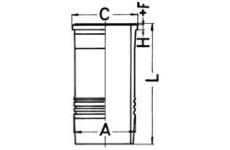 Válcové pouzdro KOLBENSCHMIDT 89912110