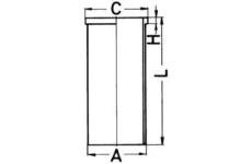 Válcové pouzdro KOLBENSCHMIDT 89193190