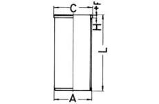 Válcové pouzdro KOLBENSCHMIDT 89909110