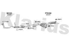 Výfukový systém KLARIUS 330363U