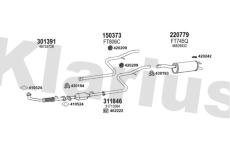 Výfukový systém KLARIUS 330868E