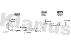 Výfukový systém KLARIUS 330962E