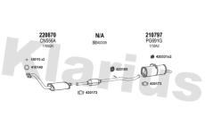 Výfukový systém KLARIUS 631724E