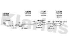 Výfukový systém KLARIUS 930453E
