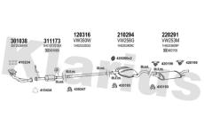 Výfukový systém KLARIUS 930583E