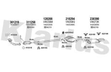 Výfukový systém KLARIUS 930644E