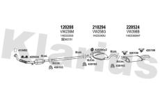 Výfukový systém KLARIUS 930720E