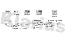 Výfukový systém KLARIUS 931089E