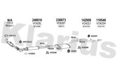 Výfukový systém KLARIUS 960560E