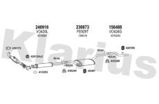 Výfukový systém KLARIUS 960561E