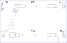 Sada kabelů pro zapalování HITACHI 134246