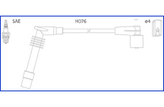 Sada kabelů pro zapalování HITACHI 134251