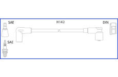 Sada kabelů pro zapalování HITACHI 134484