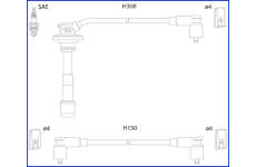 Sada kabelů pro zapalování HITACHI 134562