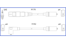 Sada kabelů pro zapalování HITACHI 134790