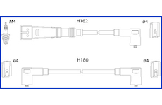 Sada kabelů pro zapalování HITACHI 134795