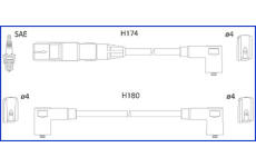 Sada kabelů pro zapalování HITACHI 134808