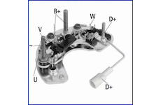 Usmerňovač alternátora HITACHI 139632