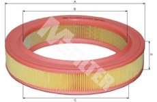 Vzduchový filtr MFILTER A 127