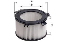 Filtr, vzduch v interiéru MFILTER A 958