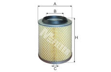 Vzduchový filtr MFILTER A 140