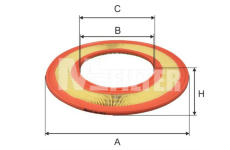 Vzduchový filtr MFILTER A 382