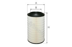 Vzduchový filtr MFILTER A 562