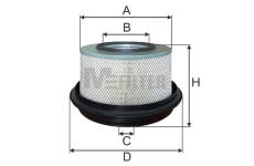 Vzduchový filtr MFILTER A 568
