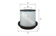 Vzduchový filtr MFILTER A 590