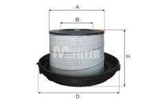 Vzduchový filtr MFILTER A 595