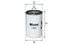 Vzduchový filtr MFILTER A 8061