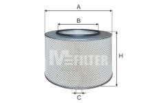 Vzduchový filtr MFILTER A 808
