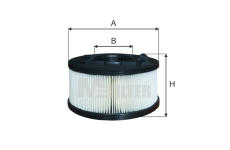 Vzduchový filtr MFILTER A 8097