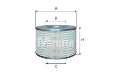 Vzduchový filtr MFILTER A 836