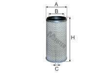 Vzduchový filtr MFILTER A 875