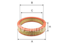 Vzduchový filtr MFILTER A 894