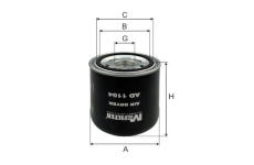 Olejový filtr MFILTER AD 1104